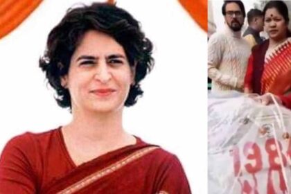 Now the ruckus of 'bag', BJP MP reminded Priyanka Gandhi of the riots: presented a bag with 1984 written on it, the matter heated up