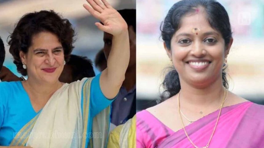 Priyanka Gandhi's seat in Parliament is in danger: The matter reached the court due to this mistake; Navya Haridas challenged it