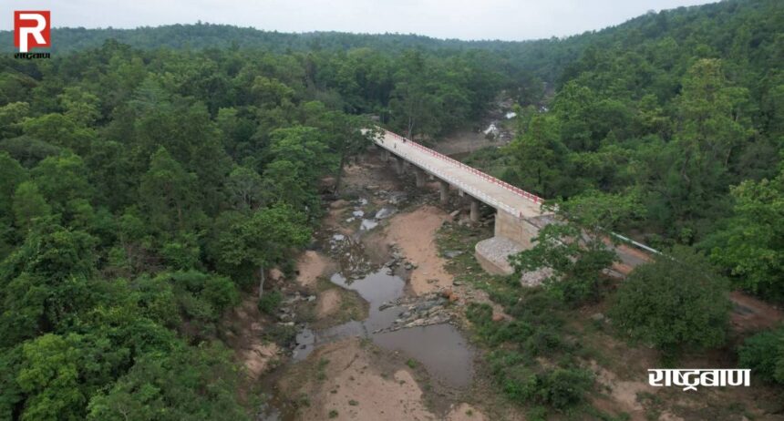 Breaking the fear of Naxals, success was achieved amidst the challenges of construction in dense forest: Efforts have begun to touch development in dense forest areas that remained untouched by development