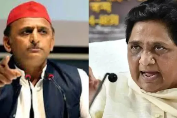 अखिलेश-मायावती ने सरकार को घेरा