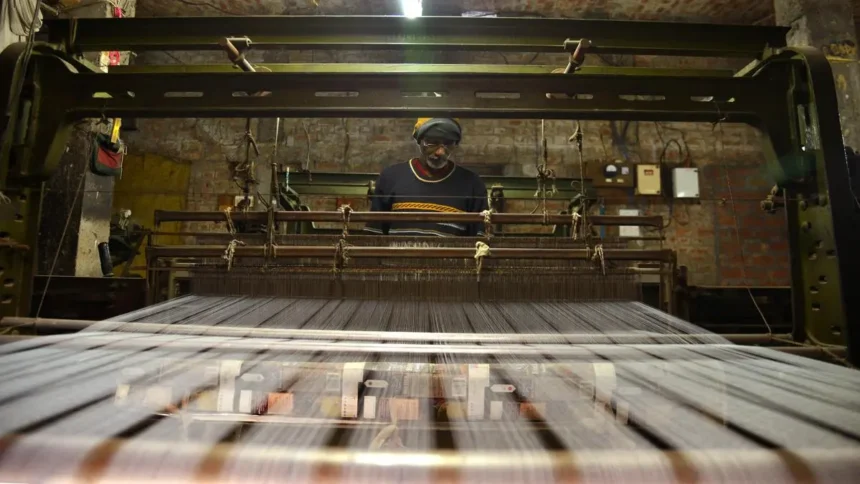 T20 WC final: Varanasi weavers craft cricket-themed Banarasi sarees for Team India