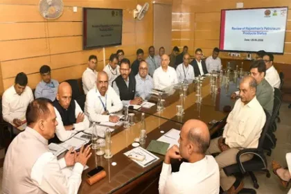 पूरे राजस्थान में पेट्रोल, डीजल और एलपीजी का पर्याप्त स्टॉक उपलब्ध: मुख्य सचिव