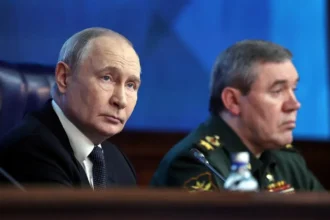 Russian forces took 1,700 square km of Ukraine so far this year, Gerasimov says