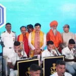 मध्य प्रदेश: भारतीय नौसेना के बैंड की रामघाट पर मनमोहक प्रस्तुति