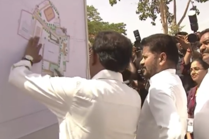 CM inaugurates Telangana Public School in Rangareddy