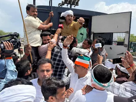 मध्य प्रदेश: धार में विरोध प्रदर्शन पर कांग्रेस नेताओं के खिलाफ एफआईआर
