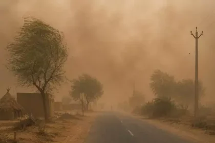 राजस्थान में भीषण धूल भरी आंधी; कई इलाकों में हवा की रफ्तार 102 किमी प्रति घंटा तक पहुंची