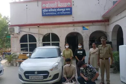 ग्रेटर नोएडा में पार्टी के दौरान विवाद, लूटपाट और धमकी देने वाले 4 आरोपी गिरफ्तार