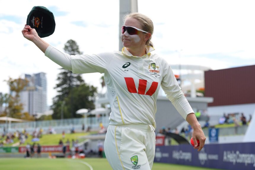 Australia give Healy fitting farewell with ten-wicket demolition of India