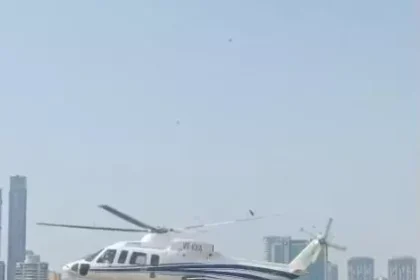 मुंबई : उपमुख्यमंत्री एकनाथ शिंदे का हेलीकॉप्टर रास्ता भटका, पायलट की सूझबूझ से सुरक्षित लैंडिंग