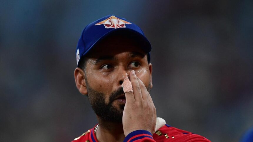 Rishabh Pant steps down from Lucknow Super Giants’ captaincy