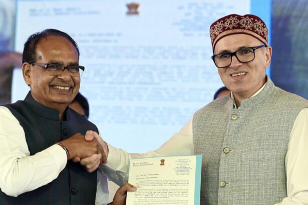 Omar Abdullah calls Shivraj Chouhan ‘true friend’ at Srinagar event