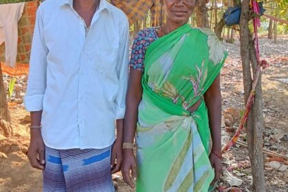 Two Scheduled Tribe couples in Tamil Nadu exercise their franchise for the first time this election