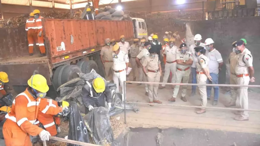 चित्तौड़गढ़: ऑपरेशन त्रिनेत्र के तहत 199 क्विंटल मादक पदार्थ नष्ट