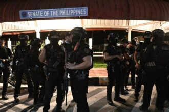 Philippine President Marcos calls for an emergency meeting after chaos and shooting at Senate