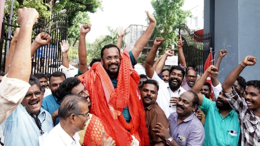 Kerala Assembly poll: Ollur breaks bellwether streak as K. Rajan seals hat-trick win
