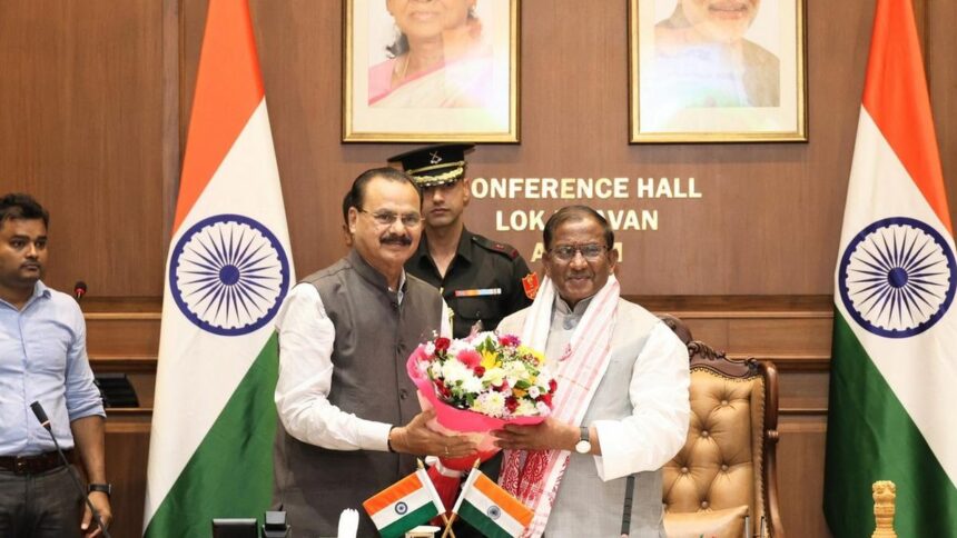 Assam Assembly’s seniormost MLA Patowary takes oath as pro-tem Speaker