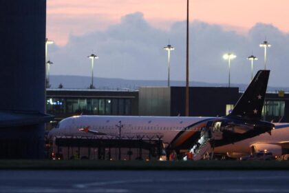 Plane with U.K. citizens from hantavirus ship lands in Manchester