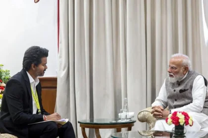 Tamil Nadu CM Vijay meets PM Modi in Delhi