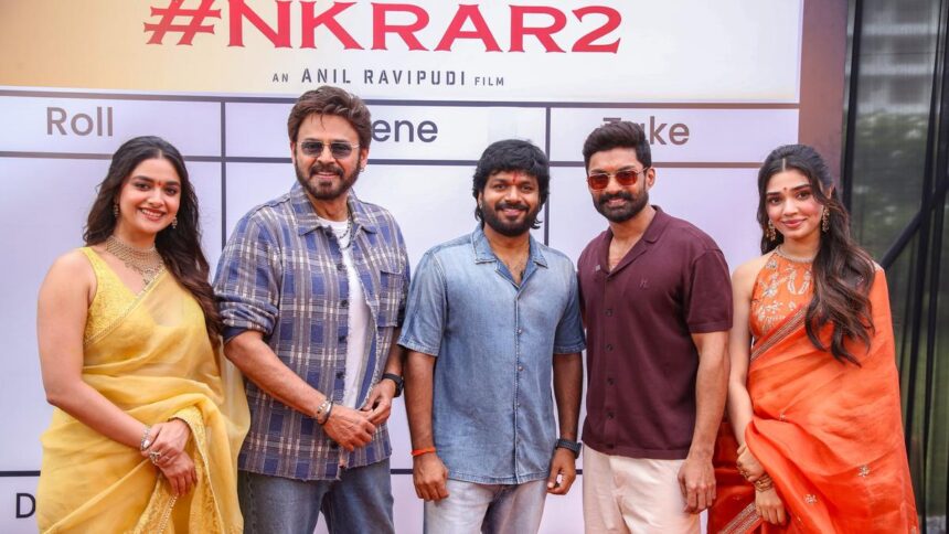 Keerthy Suresh and Krithi Shetty to star in Venkatesh-Anil Ravipudi movie