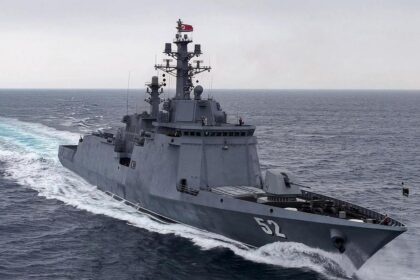 North Korean leader Kim showcases new warship ahead of visit by China’s Xi