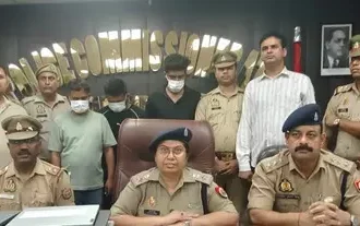 नोएडा में गाड़ी का शीशा तोड़कर लैपटॉप चोरी करने वाले गैंग का पर्दाफाश, तीन आरोपी गिरफ्तार