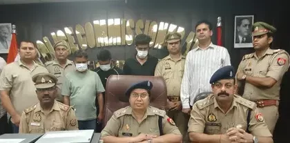 नोएडा में गाड़ी का शीशा तोड़कर लैपटॉप चोरी करने वाले गैंग का पर्दाफाश, तीन आरोपी गिरफ्तार