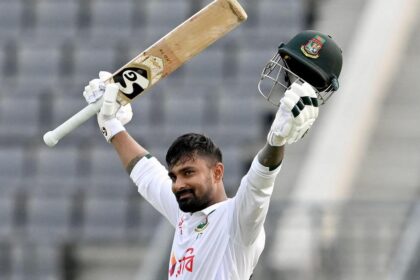 Litton Das century rescues Bangladesh on opening day of second test against Pakistan