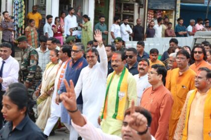 Tripura BJP celebrates win in Assembly bye-election