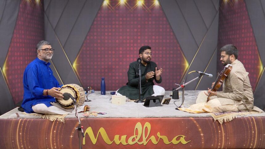 Young singer Sai Vignesh makes a mark with voice and choice