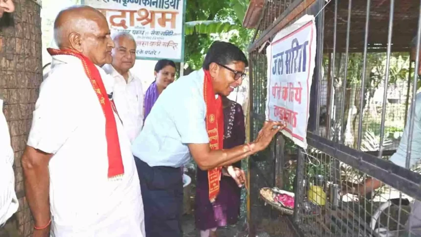 भीलवाड़ा: सुखाड़िया सर्किल से सांगानेरी गेट के बीच 'जल सरिता' प्याऊ शुरू