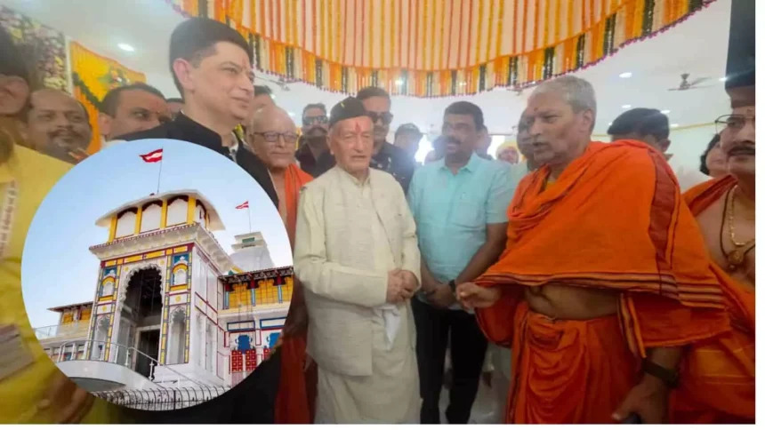 वसई के बद्रीनाथ मंदिर में भगवान बद्री विशाल की प्राण-प्रतिष्ठा संपन्न