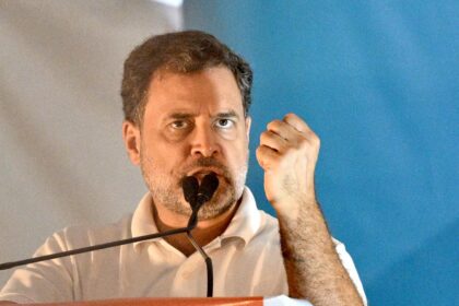 The real contest is between the BJP and Congress, not with Trinamool, says Rahul Gandhi