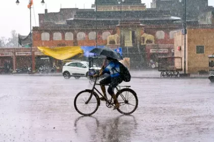 राजस्थान के 9 जिलों के लिए 'येलो अलर्ट' जारी, बारिश और आंधी-तूफान की संभावना