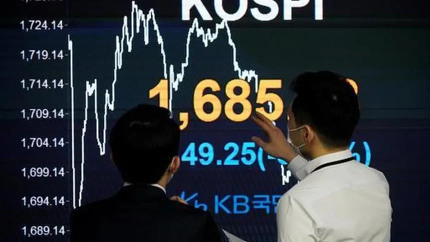 South Korean shares fall over 2% on heightening West Asia conflict