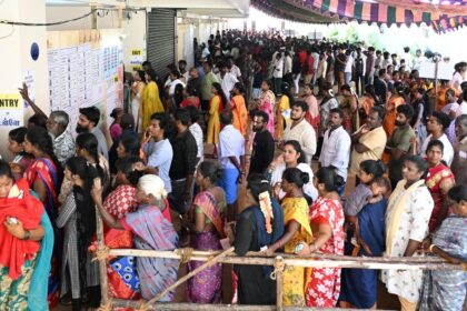 T.N. Assembly elections: Over 50 lakh more voters exercise their franchise this time compared to 2024 Lok Sabha polls