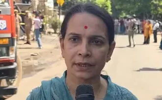 लखनऊ अग्निकांड के चश्मदीद ने कहा- बचने का कोई रास्ता नहीं था, आग बहुत तेजी से फैली