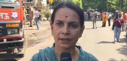 लखनऊ अग्निकांड के चश्मदीद ने कहा- बचने का कोई रास्ता नहीं था, आग बहुत तेजी से फैली