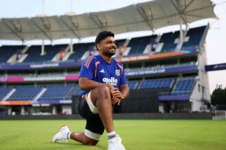 Focus on Samson at India nets after Rinku returns home