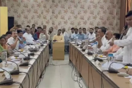 बारां: जिला परिषद बैठक में सीएमएचओ पर भ्रष्टाचार के आरोप, जांच की मांग