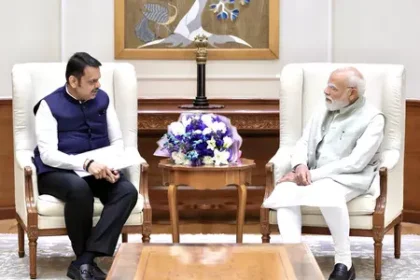 दिल्ली में बड़ी बैठक: महाराष्ट्र के मुख्यमंत्री देवेंद्र फडणवीस ने प्रधानमंत्री नरेंद्र मोदी से की मुलाकात; इन मुद्दों पर हुई चर्चा