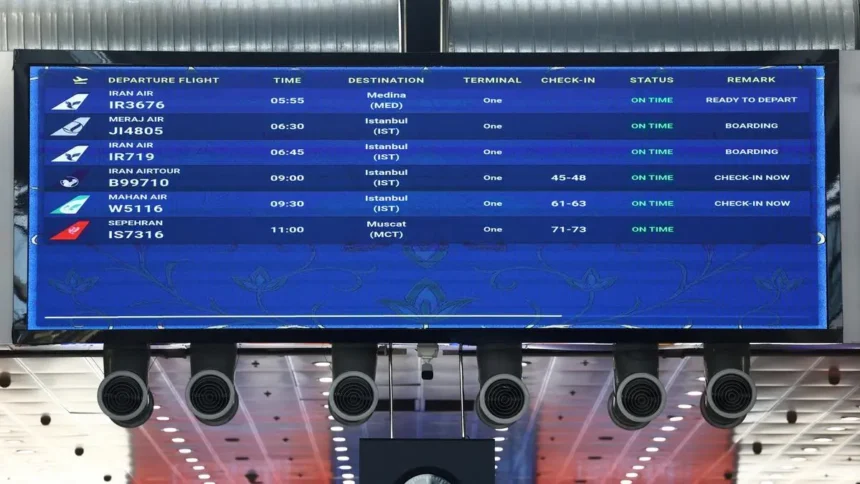 Iran resumes commercial flights from Tehran's international airport