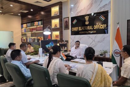 Arunachal Pradesh Chief Electoral Officer reviews preparedness for June 18 Rajya Sabha polls