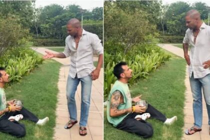 Video: युजवेंद्र चहलवर रोडवर भीक मागण्याची वेळ! शिखर धवनने पाहिलं आणि…