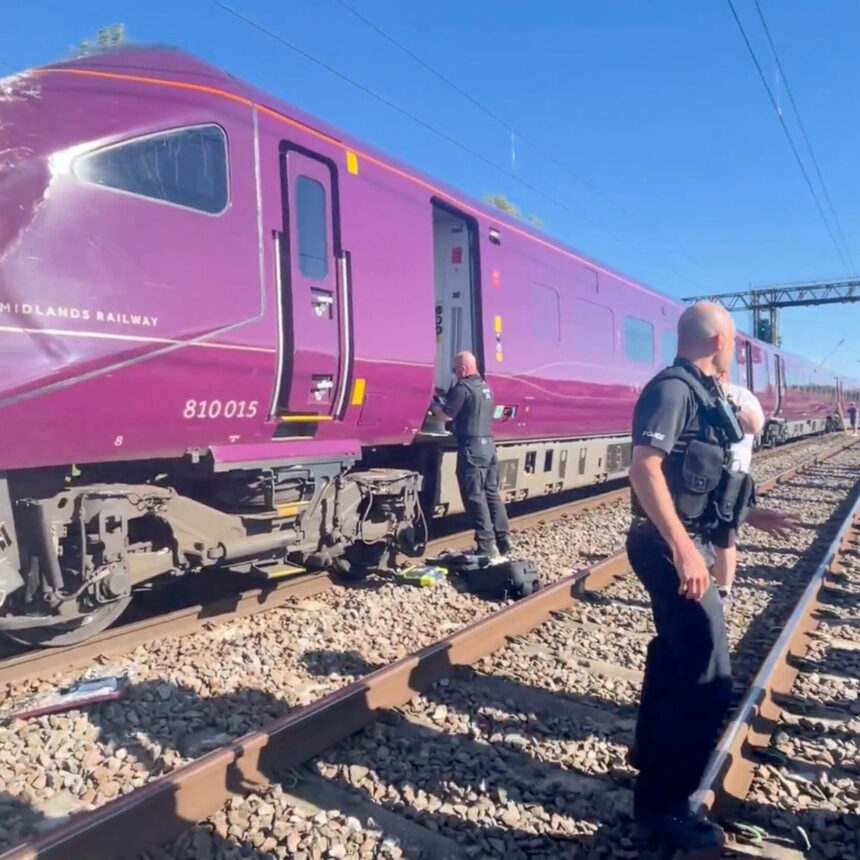 Trains Collide in UK, Killing at Least One and Injuring Dozens of Others