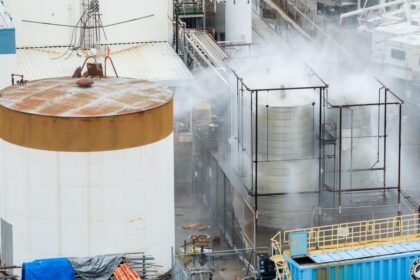 ‘Potential crack’ in California chemical tank may prevent explosion, fire official says