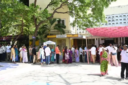 Tamil Nadu sees robust voter turnout in a three-cornered fight
