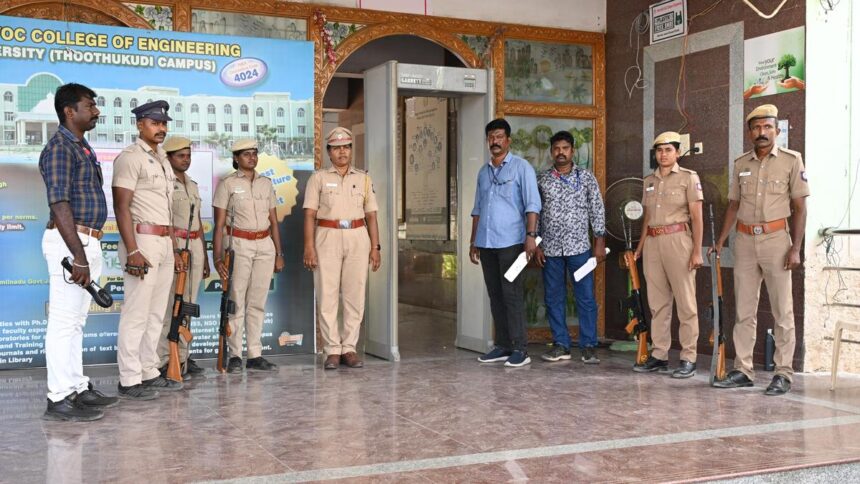 Three-tier security in place as EVMs sealed in strongrooms in Thoothukudi and Kanniyakumari