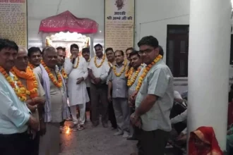 गंगापुर सिटी: करणपुर धाम में मातारानी के जागरण में उमड़ा जनसैलाब