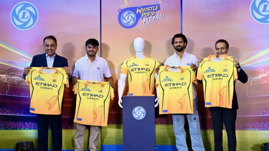 Ashok Leyland becomes official sponsor of Chennai Super Kings for upcoming IPL season